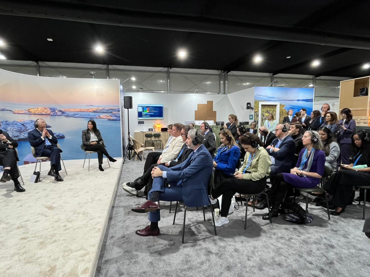 فعاليات يوم التمويل والاستثمار والتجارة بمؤتمر المناخ COP29