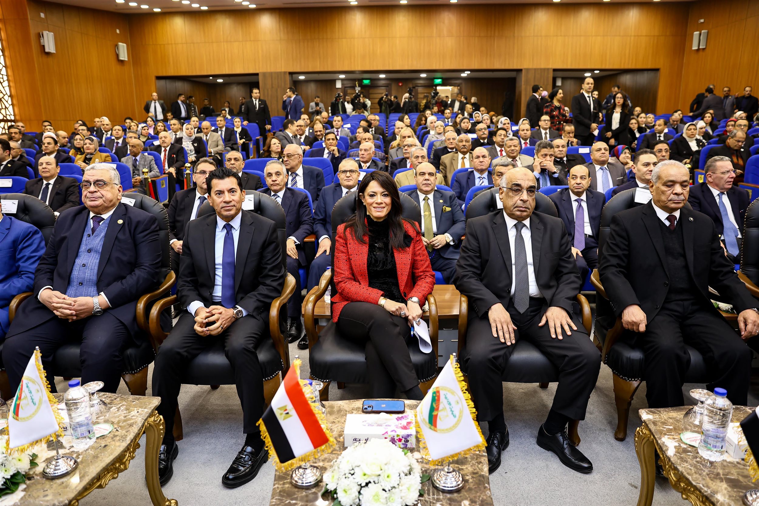 المشاط تشهد إطلاق مشروعي التصويت الإلكتروني وبرنامج الشكاوى بالنيابة الادارية