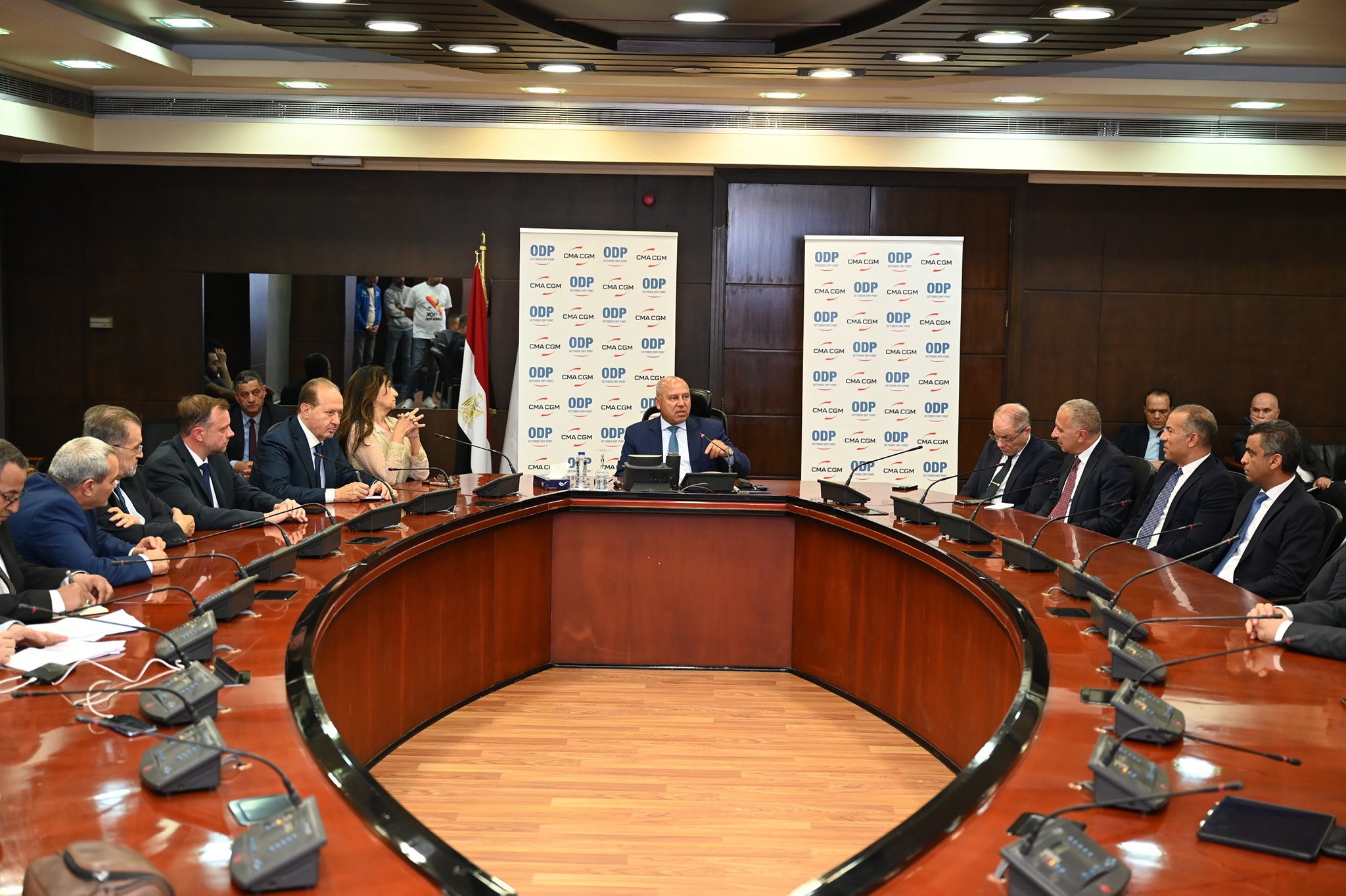 توقيع شراكة استراتيجية بين شركة CMA CGM الفرنسية